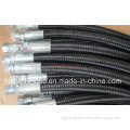 Oil Resistant Hose Textile Covered Hydraulic Hose SAE100 R5